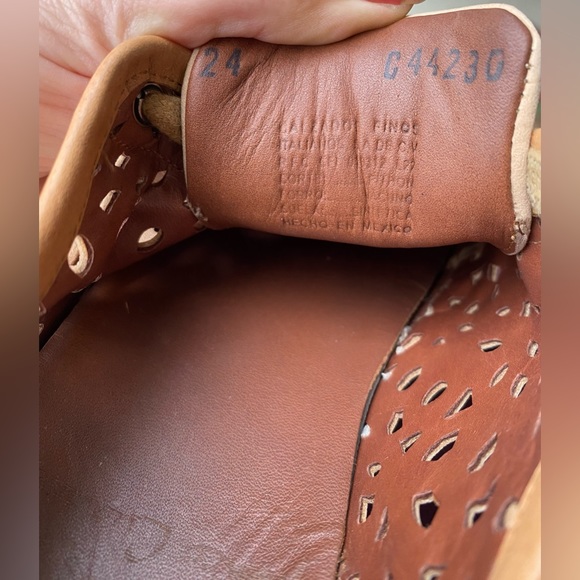 Franco Cuadra Brown casual Women's Python Snakeskin Leather Sneakers US 7-71/2 - Picture 15 of 15